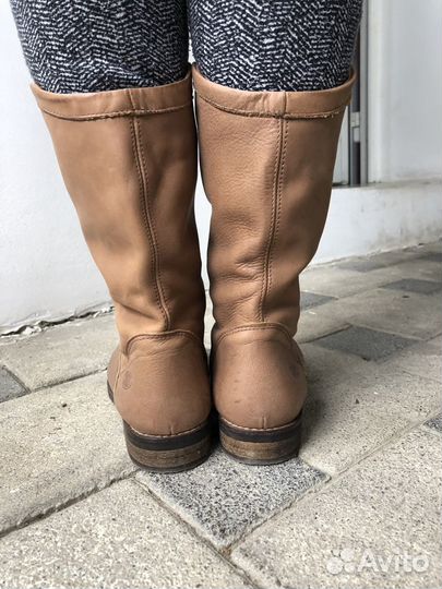 Сапоги кожа натуральная Италия