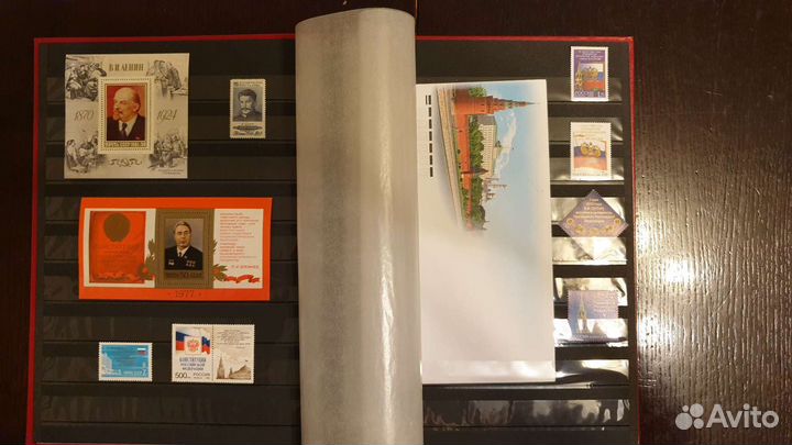 Президенты РФ. Марки СССР-РФ