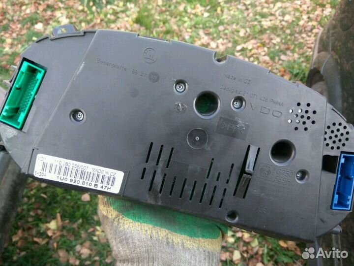 Панель приборов Шкода Октавия тур