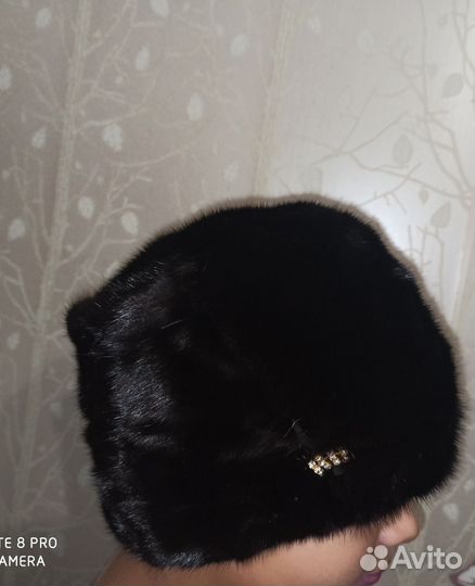 Шапка норковая женская бу