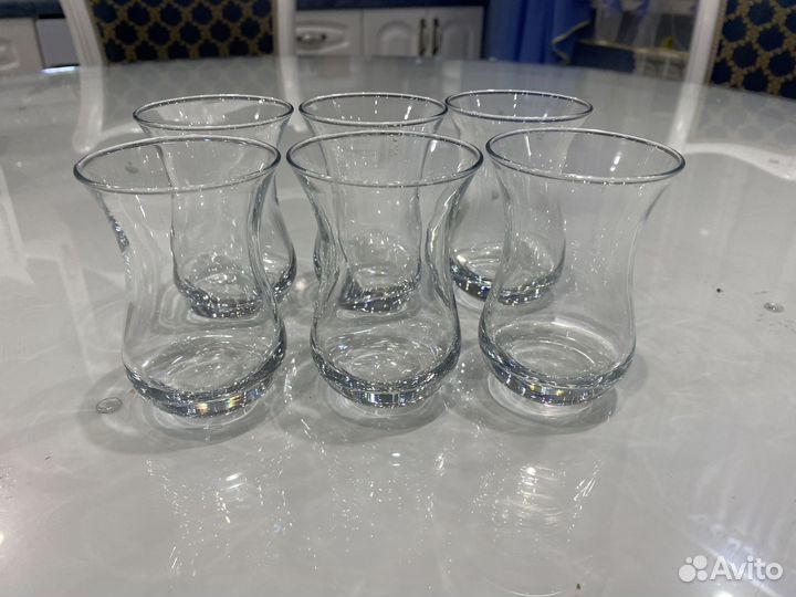 Турецкие чашки для чая и кофе 6 шт