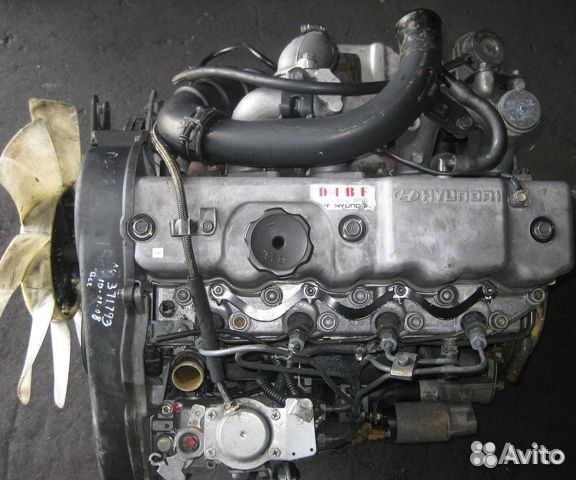 Двигатель D4BF 2.5 Hyundai
