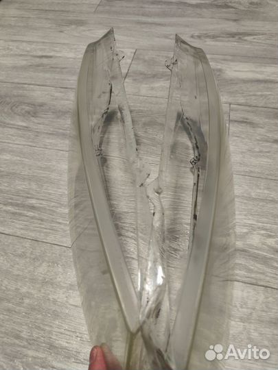 Стекло фар touareg 1