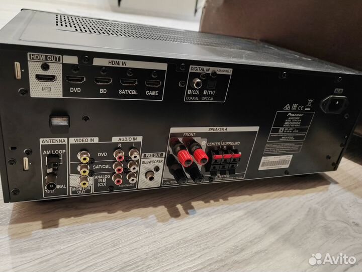 Колонки jamo s628 + ресивер pioneer vsx430