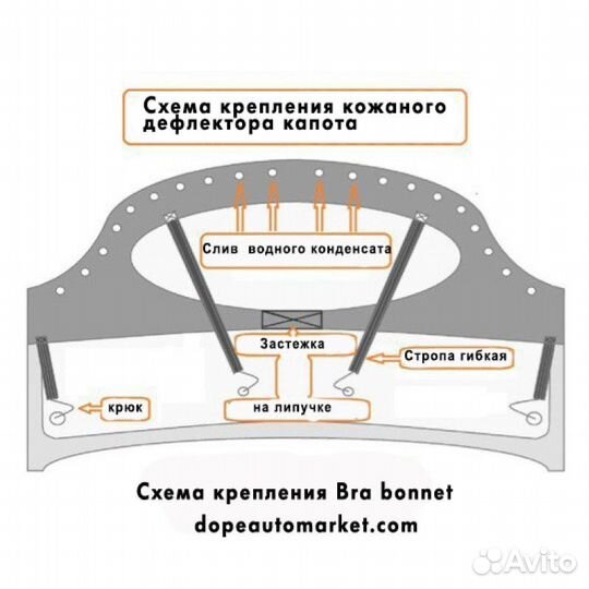 Дефлектор капота BMW X1 E84