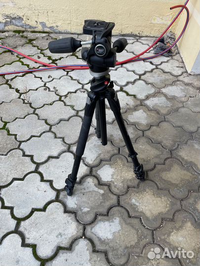 Фотоштатив Manfrotto 190xprob + Manfrotto 804RC2