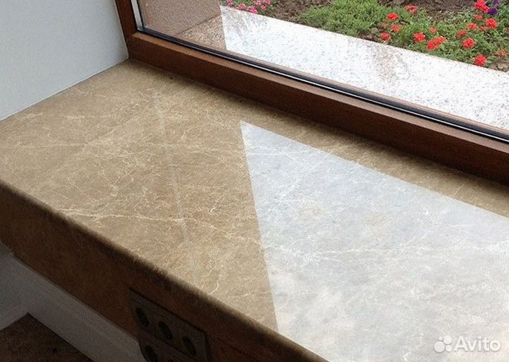 Подоконник из искусственного камня