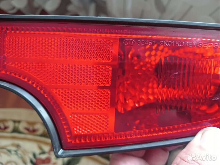 Задние птф kia soul 1 поколения