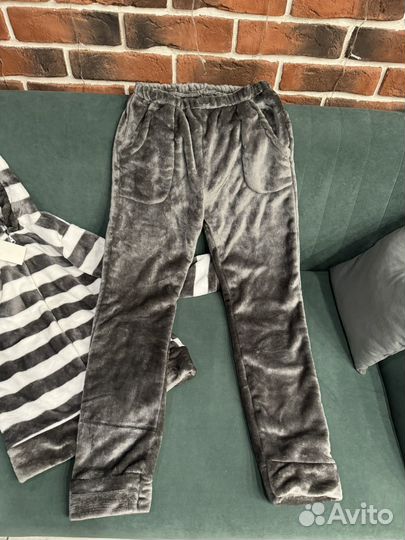 Домашняя пижама женская: кофта+штаны