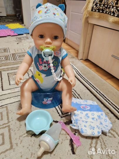 Пупс baby born мальчик