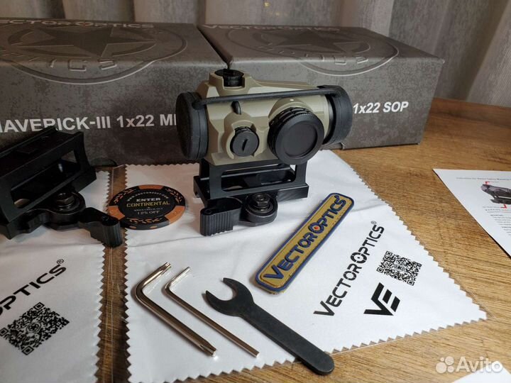 Новый коллиматорный прицел vector optics gen 3