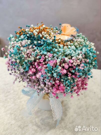 Гипсофила букет цветы