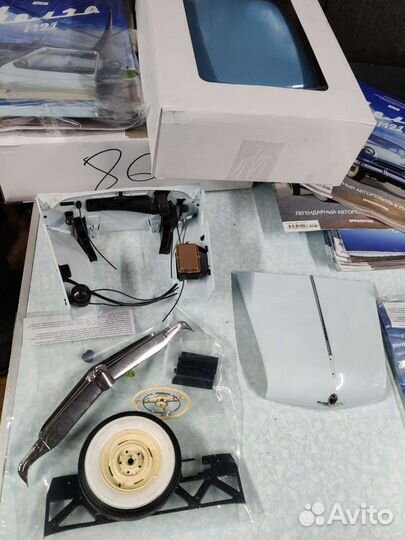 Запчасти Волга газ 21 модель Deagostini