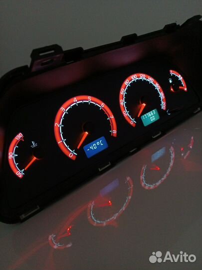 Шкала, щитка приборов ваз лада 2110, 2114, 2112