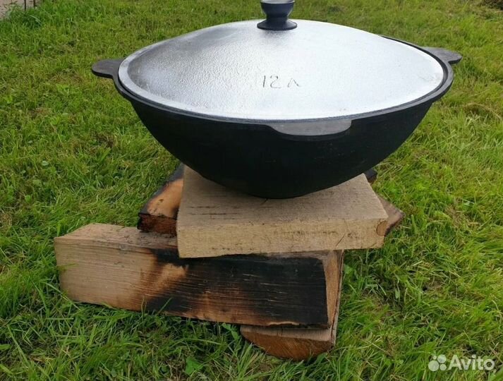 Узбекский чугунный казан оригинал