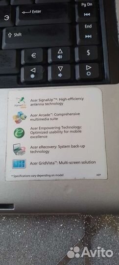 Ноутбук acer