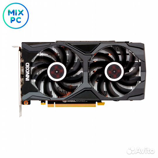 Видеокарта GTX1660 Super 6Gb inno3D twin X2 N166S2