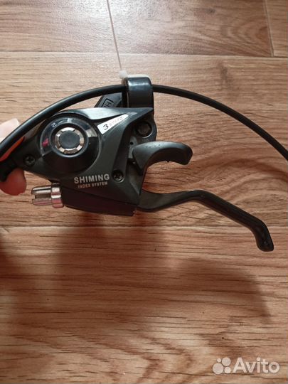 Шатуны, звёзды, передний переключатель, манетки