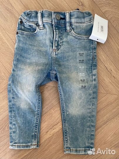 Джинсы gap 18-24 новые