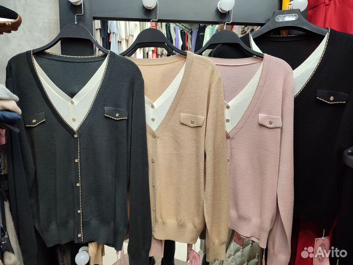 Джемпер тонкий трикотаж