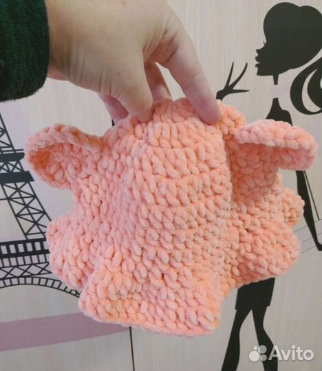 Панамка с ушками. Мягкая игрушка