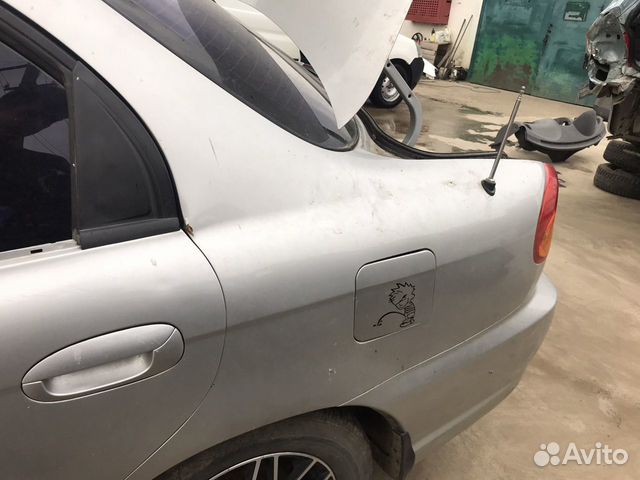 Kia spectra крыло заднее левое