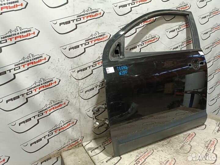 Дверь nissan dualis qashqai J10 J10E KJ10 KNJ10 NJ10 H010A1yama передняя левая черный, Z11 TE043