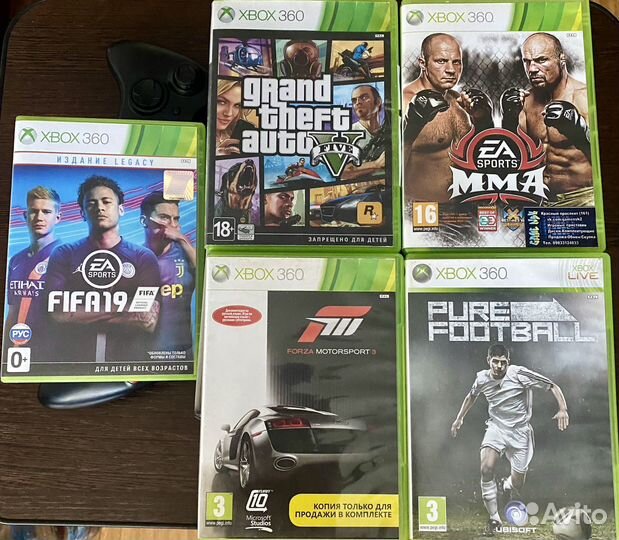 Xbox 360 s (не прошитая)