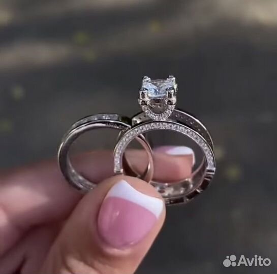 Кольцо-трансформер bulgari из серебра 925 пробы