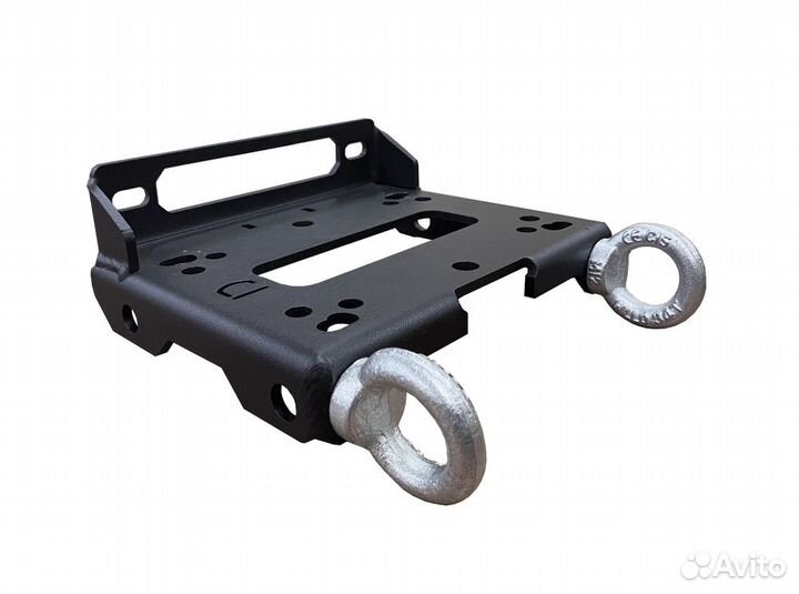 Площадка для переносной лебедки под цепи