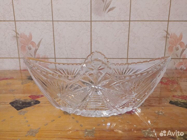 Хрустальная посуда СССР