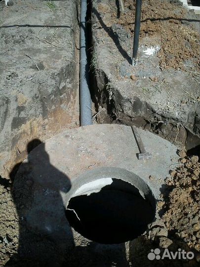 Водопровод канализация. Колодцы септики