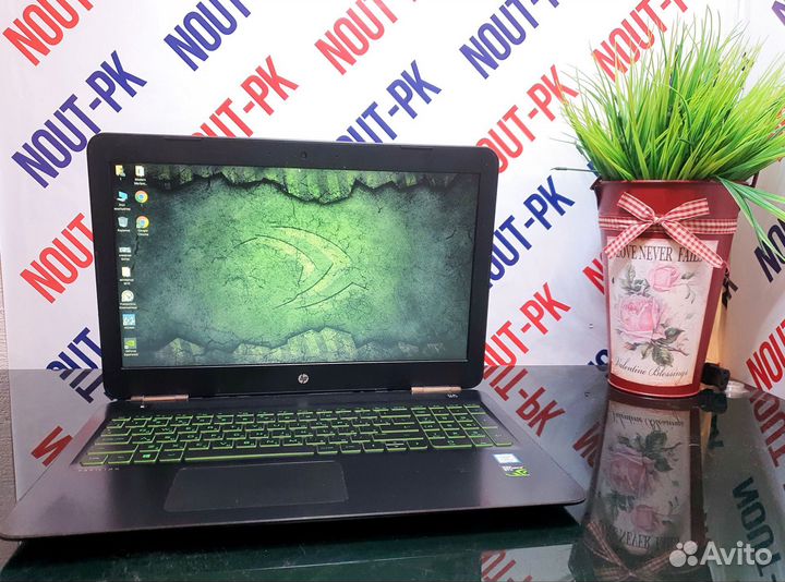 Игровой ноутбук HP GTX1060/16гб/ssd+hdd/A952