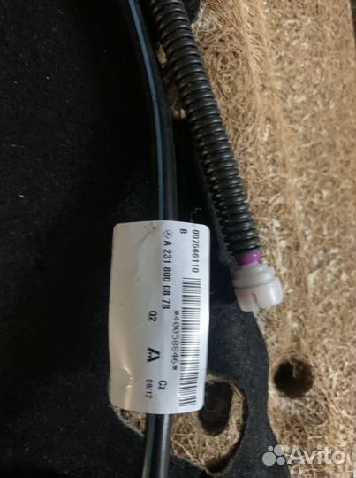 Спинка Mercedes Benz SL R231 A2319101106