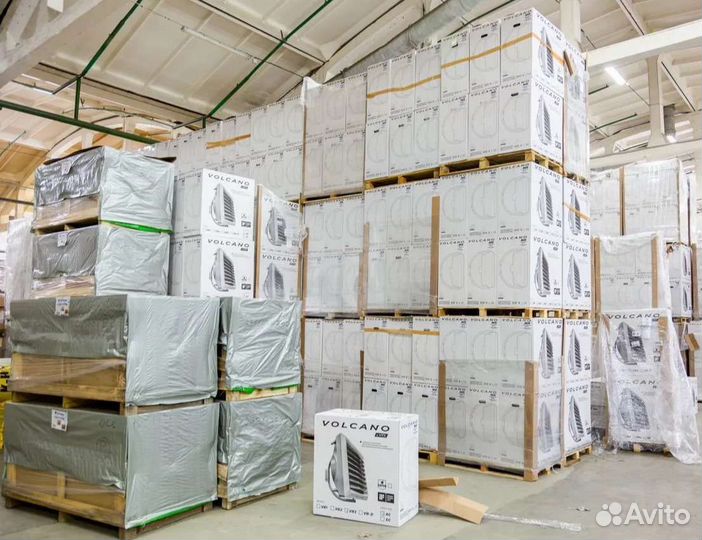 Водяные тепловентиляторы Volcano