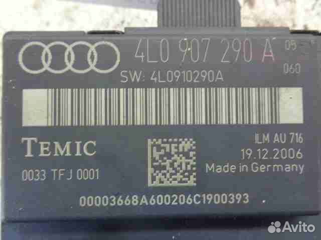 Блок комфорта для Audi Q7 4L 4L0907290A