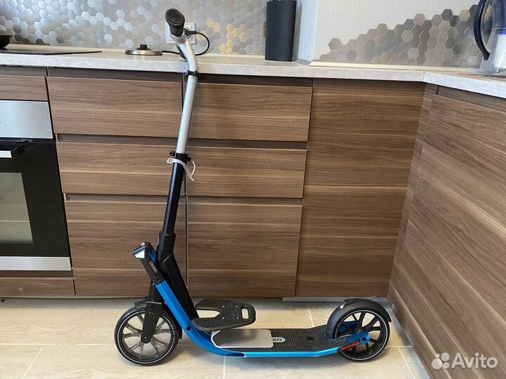 Самокат oxelo town 7 с подножкой для детей