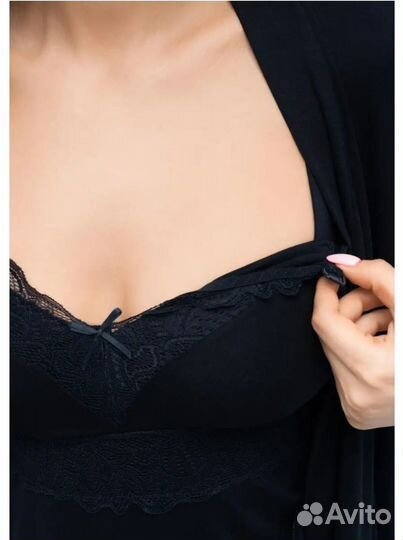 Халат и сорочка для беременных в роддом новые