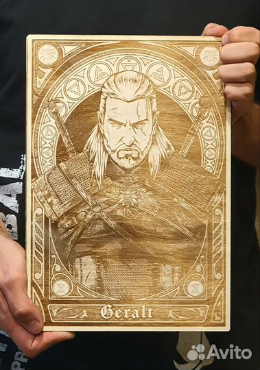 Картина Ведьмак Геральт