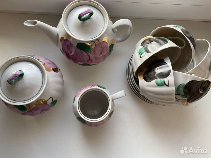 Чайный сервиз дулево Агашки