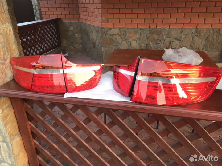 Bmw x6 e71 комплект фонарей