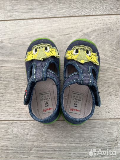 Сандалии текстильные Superfit Spotty 21 размер