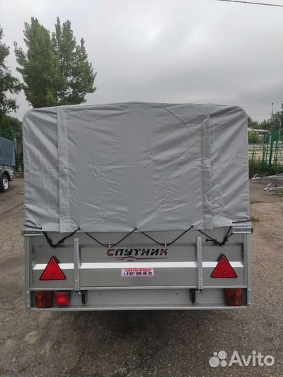 Прицеп Спутник 2513/37, тент 700 мм