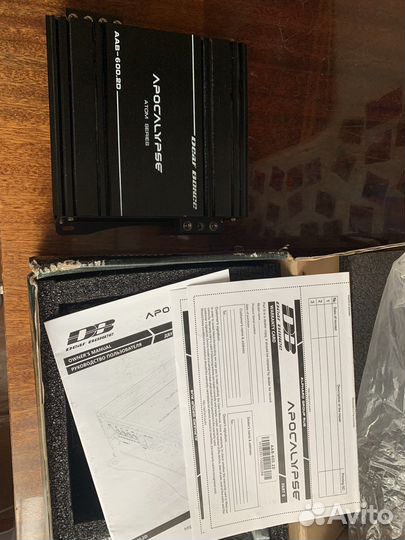 Усилитель apocalypse 600.2