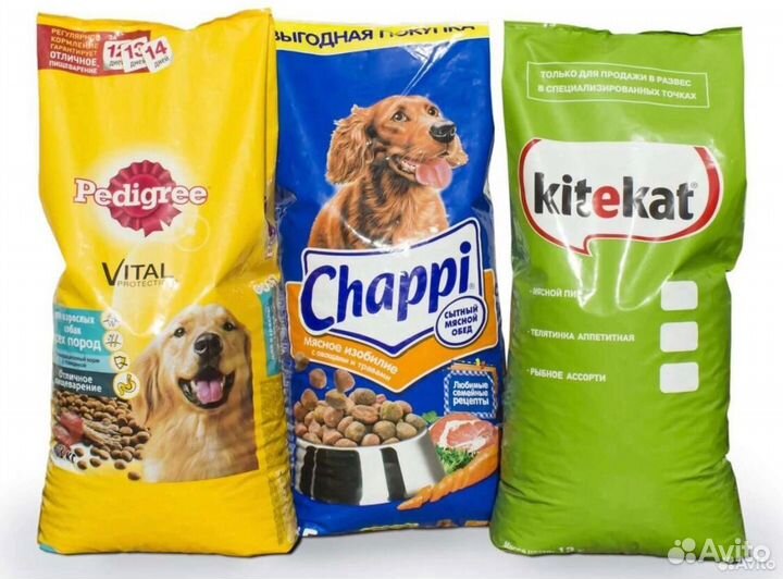 Корм разный