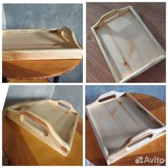 Поднос деревянный