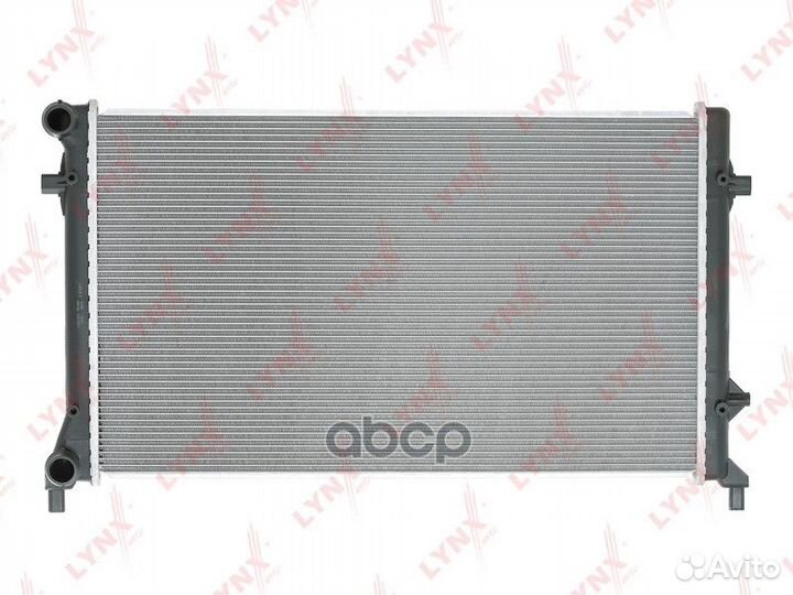 Радиатор охлаждения двигателя;Skoda Octavia II