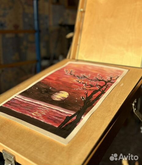 Картина «Ночь, море, свобода»