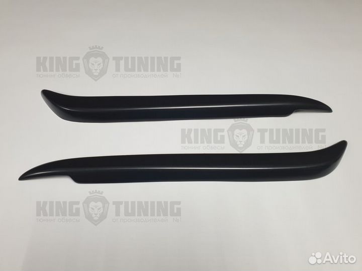 Накладки на фары BMW E46 седан рестайлинг