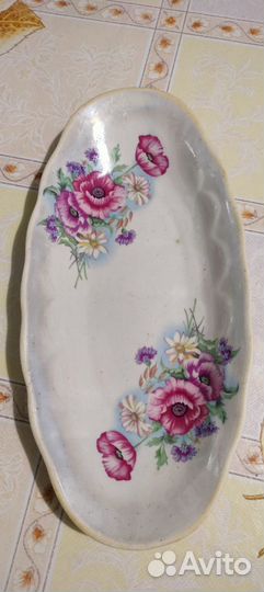 Блюдо овальное